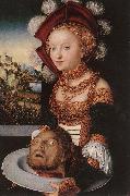 CRANACH, Lucas the Elder Salome hg China oil painting reproduction